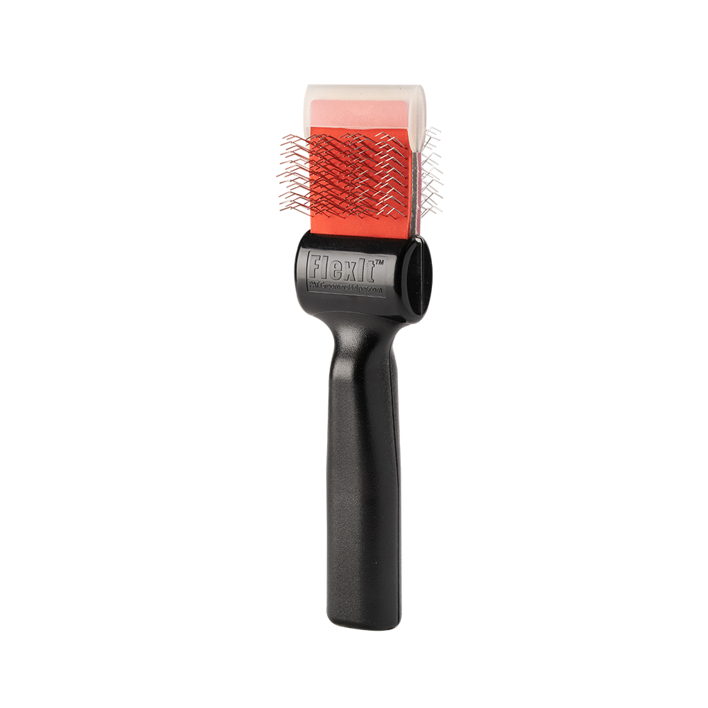 Red/Purple Finishing Combo Single Brush by FlexIt