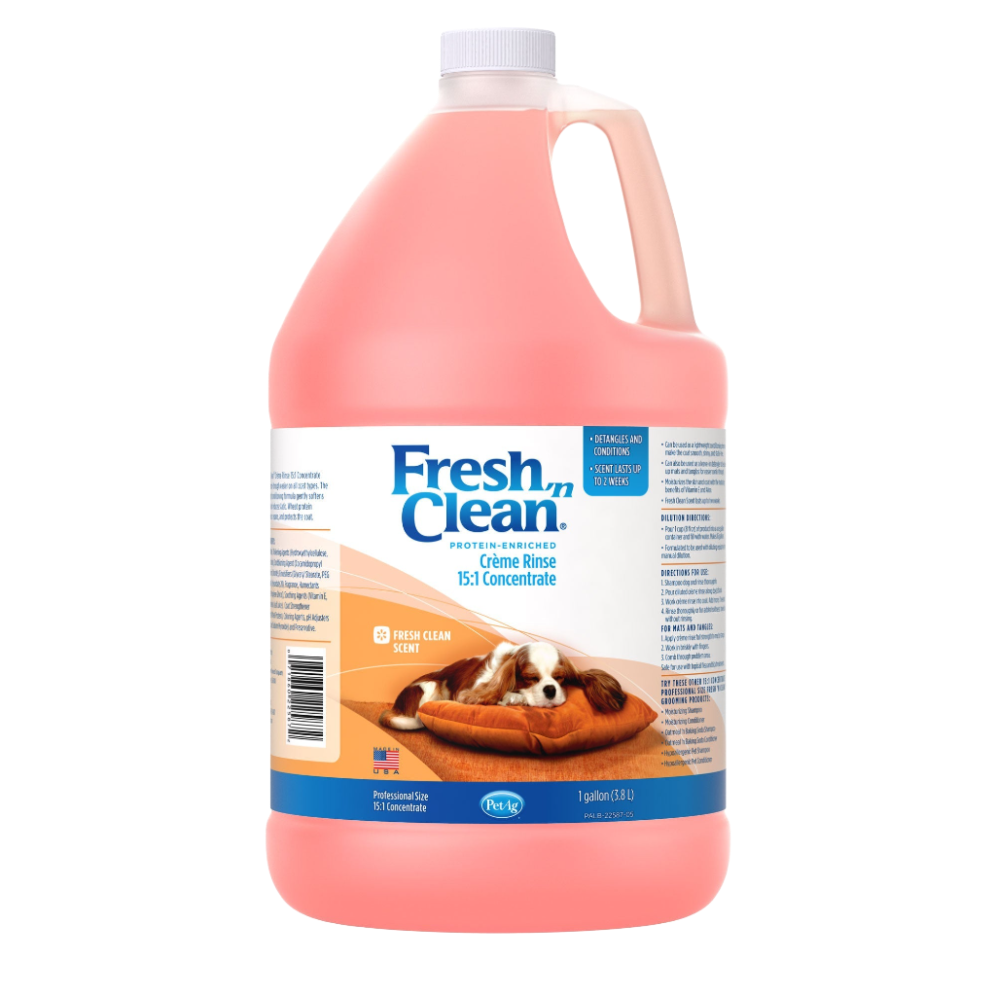 Creme Rinse Classic Fresh Scent 15:1 Concentrate Gallon by Fresh 'n Clean