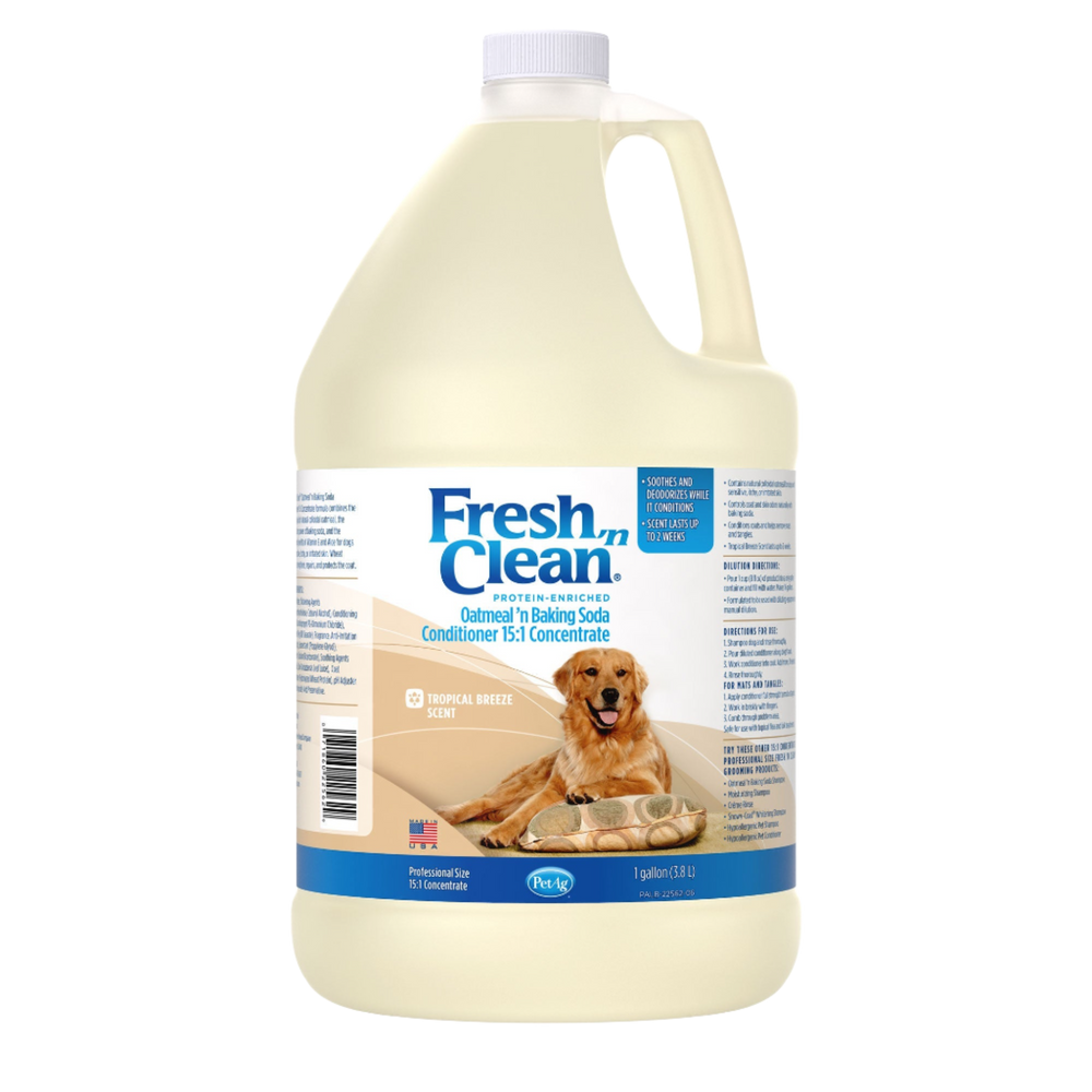 Oatmeal ’n Baking Soda Conditioner Tropical Breeze Scent 15:1 Concentrate Gallon by Fresh 'n Clean