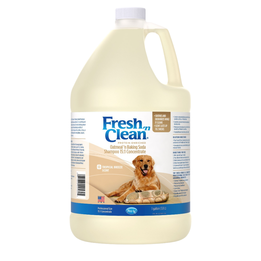 Oatmeal ’n Baking Soda Shampoo Tropical Breeze Scent 15:1 Concentrate Gallon by Fresh 'n Clean