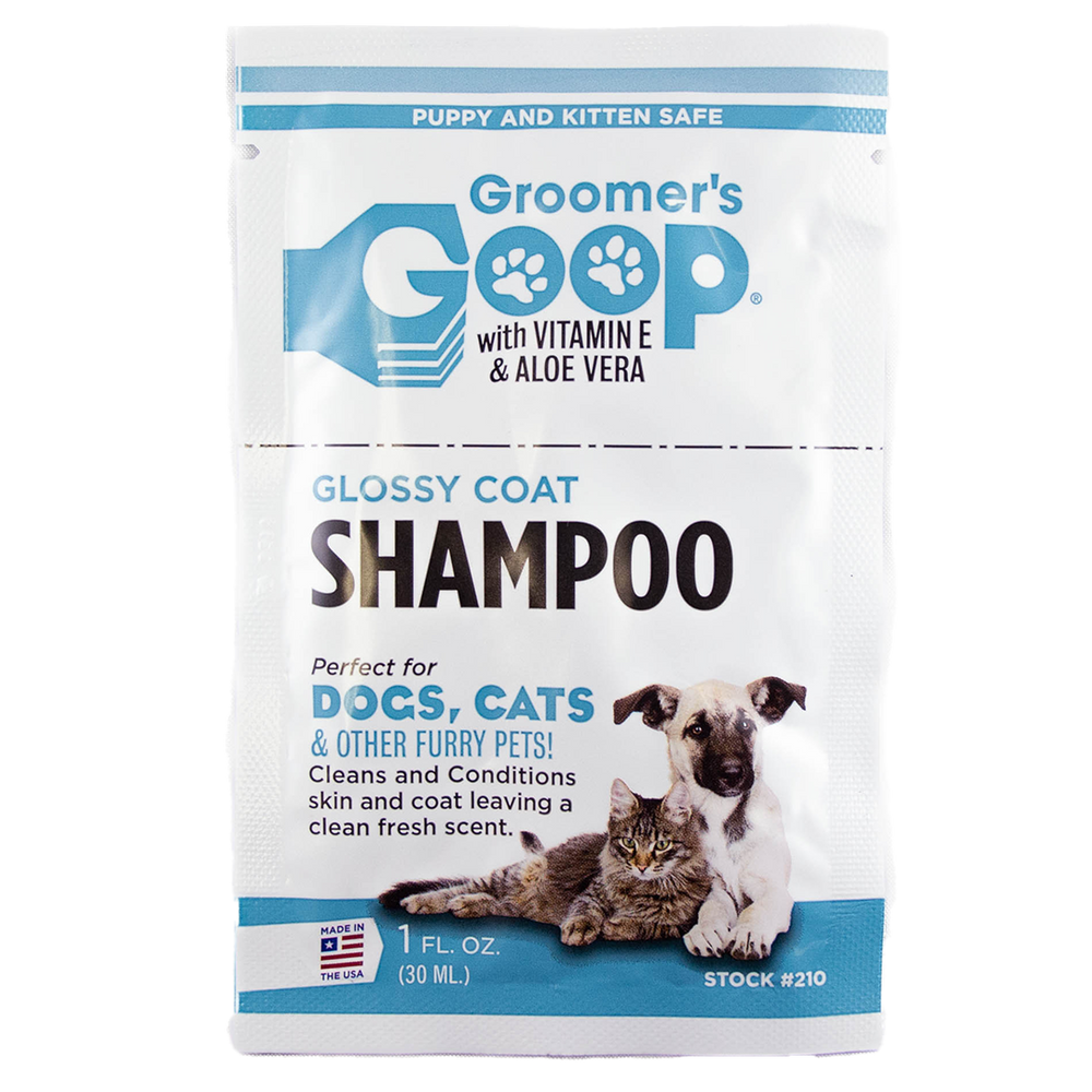 Glossy Coat Shampoo 1oz by Groomer's Goop