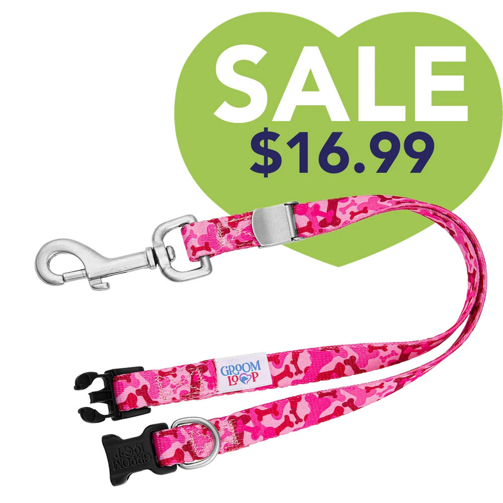 16" Polyester Loop Pink Bone Camo by Groom Loop