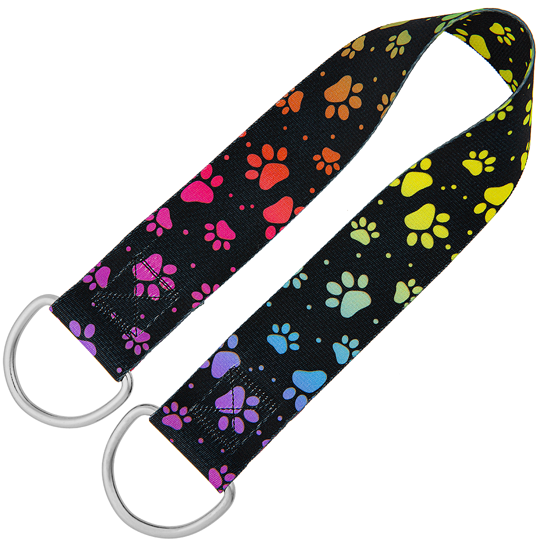 25″ Belly Band Rainbow Pretty Paws by Groom Loop