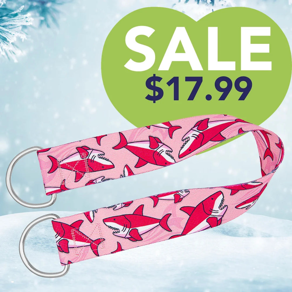 25" Belly Band Pink Shark by Groom Loop