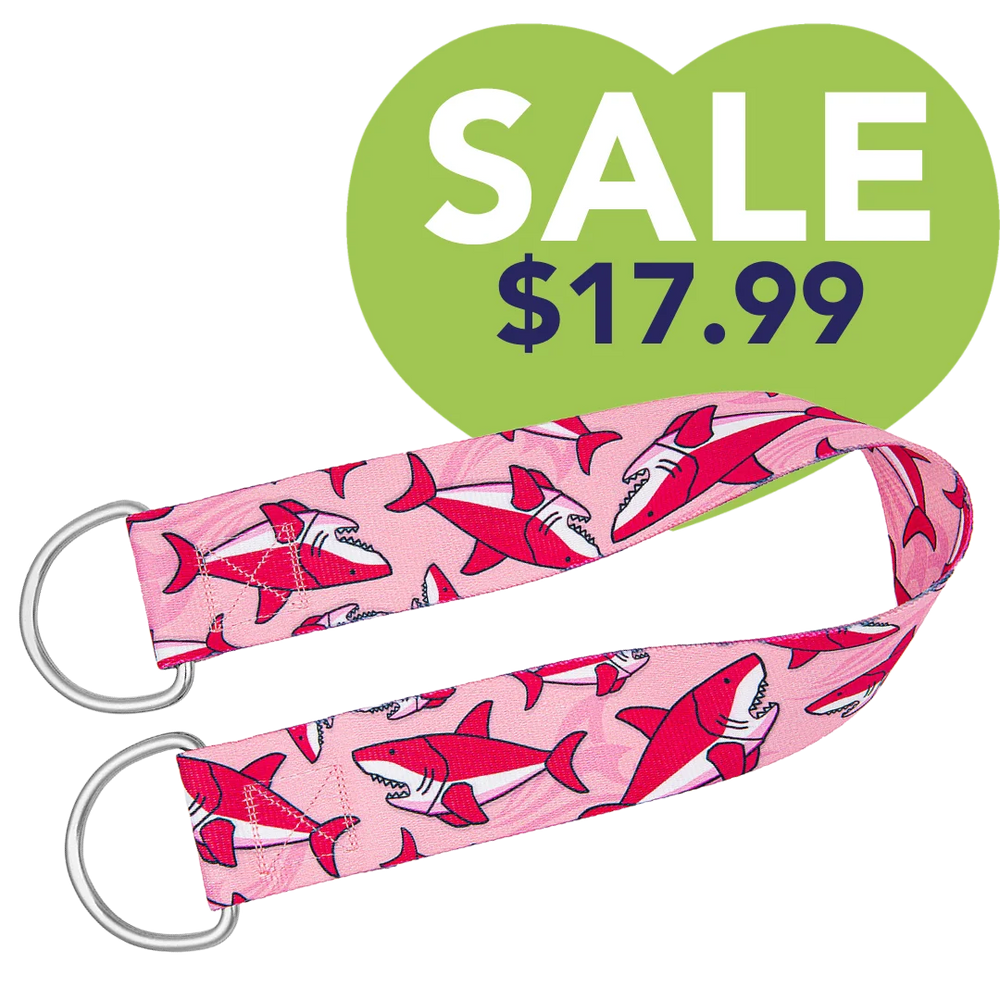 25" Belly Band Pink Shark by Groom Loop