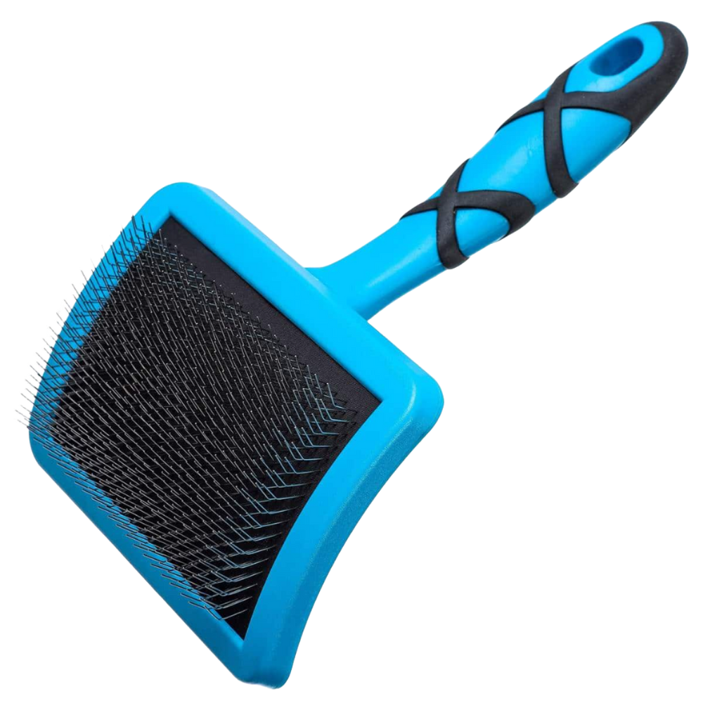 Curved Firm Slicker Brush Large by Groom Professional