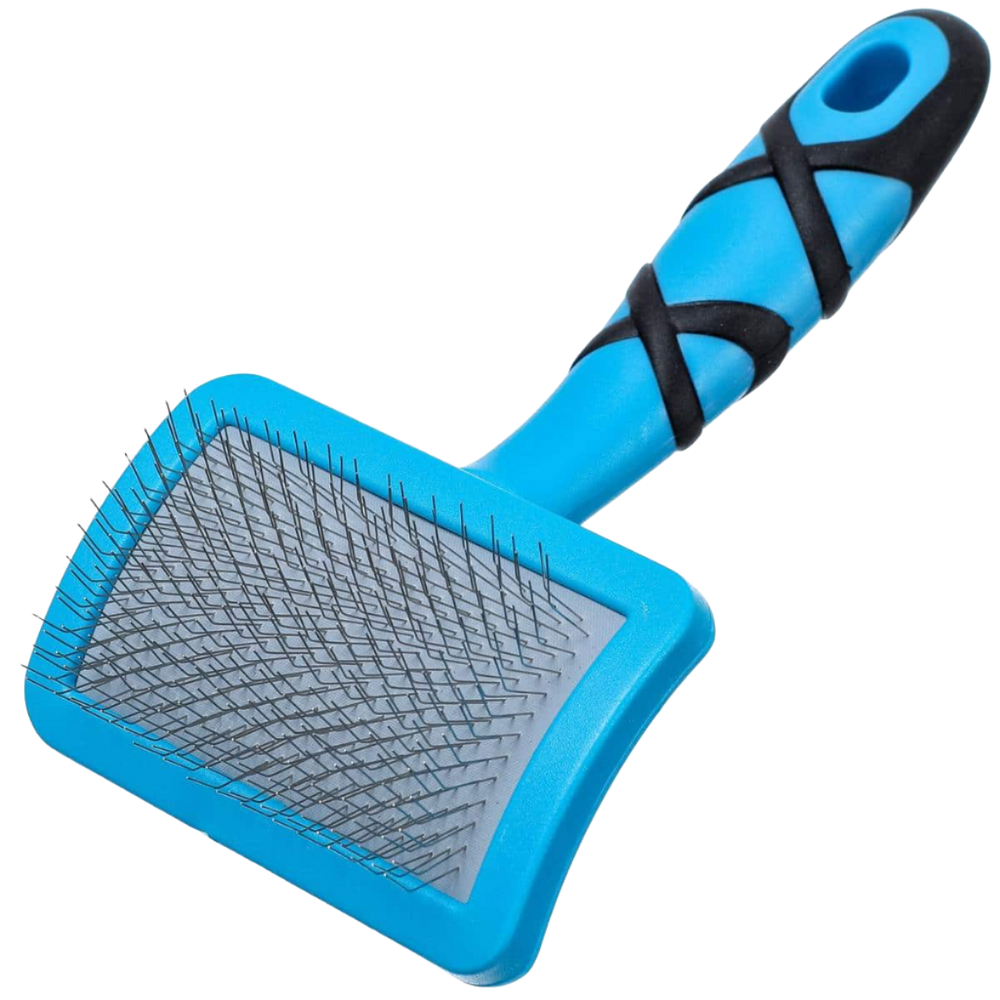 Curved Soft Slicker Brush Small by Groom Professional