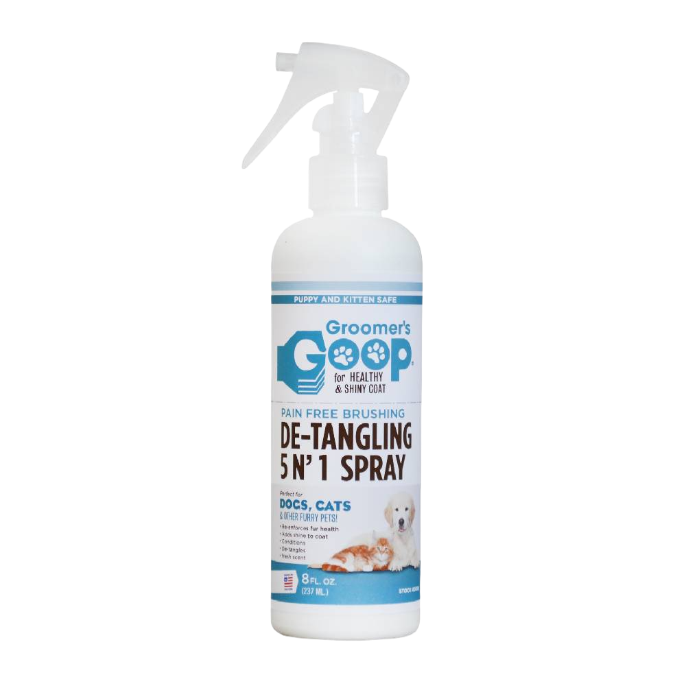 Detangling 5 in 1 Spray 8oz by Groomer's Goop