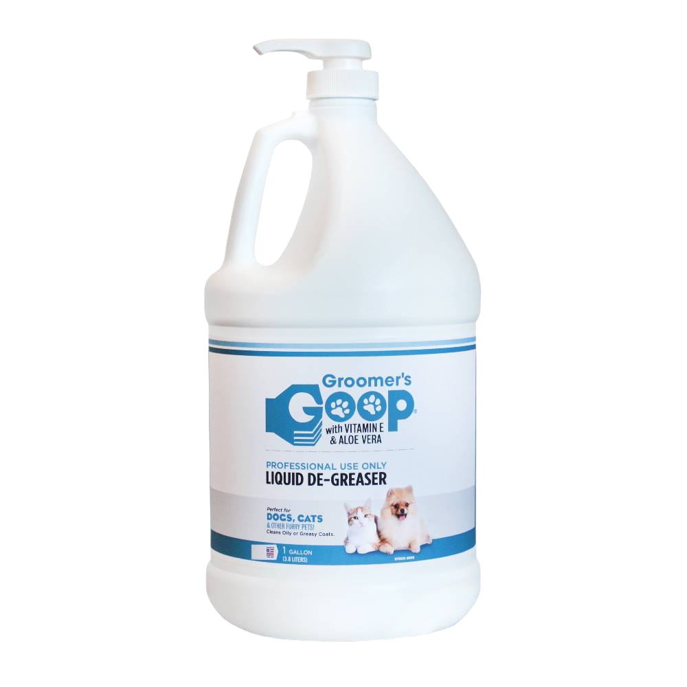 Liquid Degreaser For Oily Coats 1 Gallon by Groomer's Goop