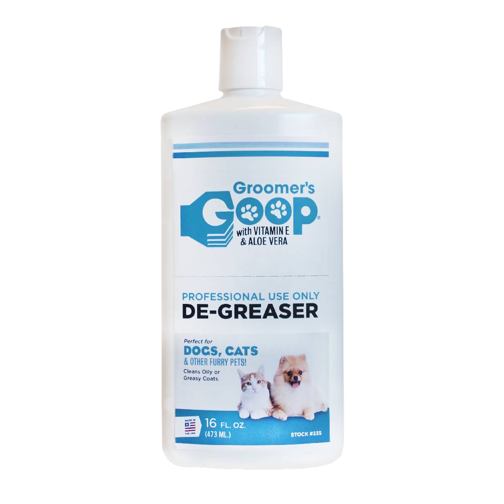 Liquid Degreaser For Oily Coats 16oz by Groomer's Goop