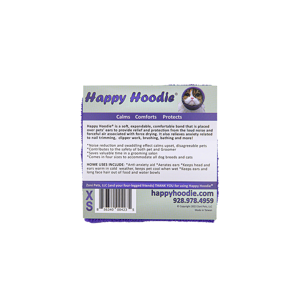 Happy Hoodie Purple Extra Small