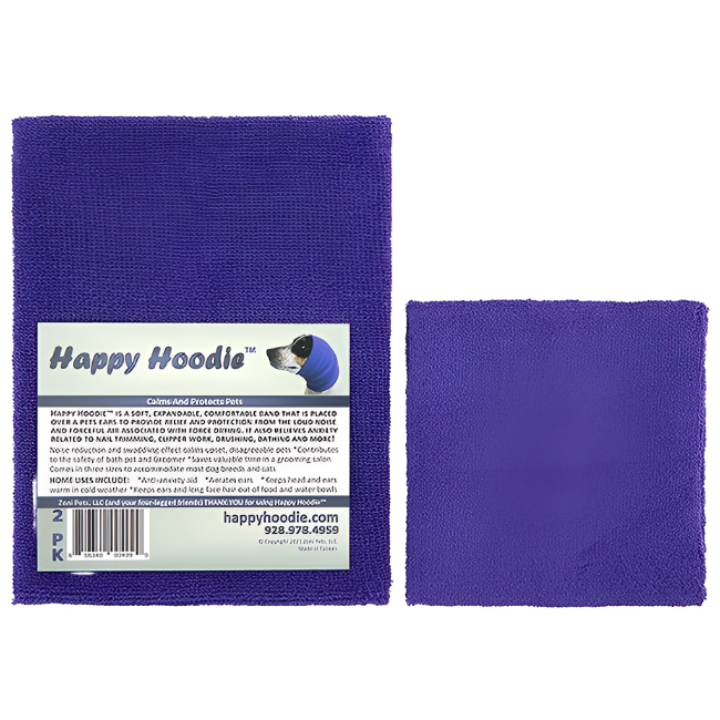 Happy Hoodie Small and Medium/Large Set Purple