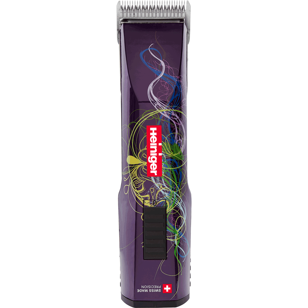 Purple Saphir Cordless Clipper by Heiniger