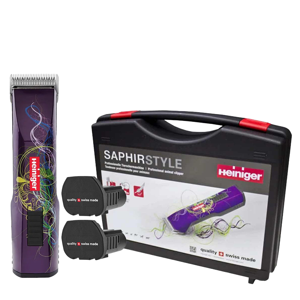 Heiniger saphir style cordless purple best sale