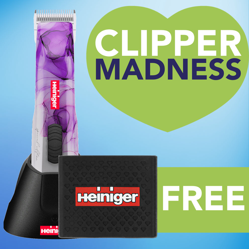 Special Edition Opal Cordless Clipper one battery with Free Clipper Grip by Heiniger