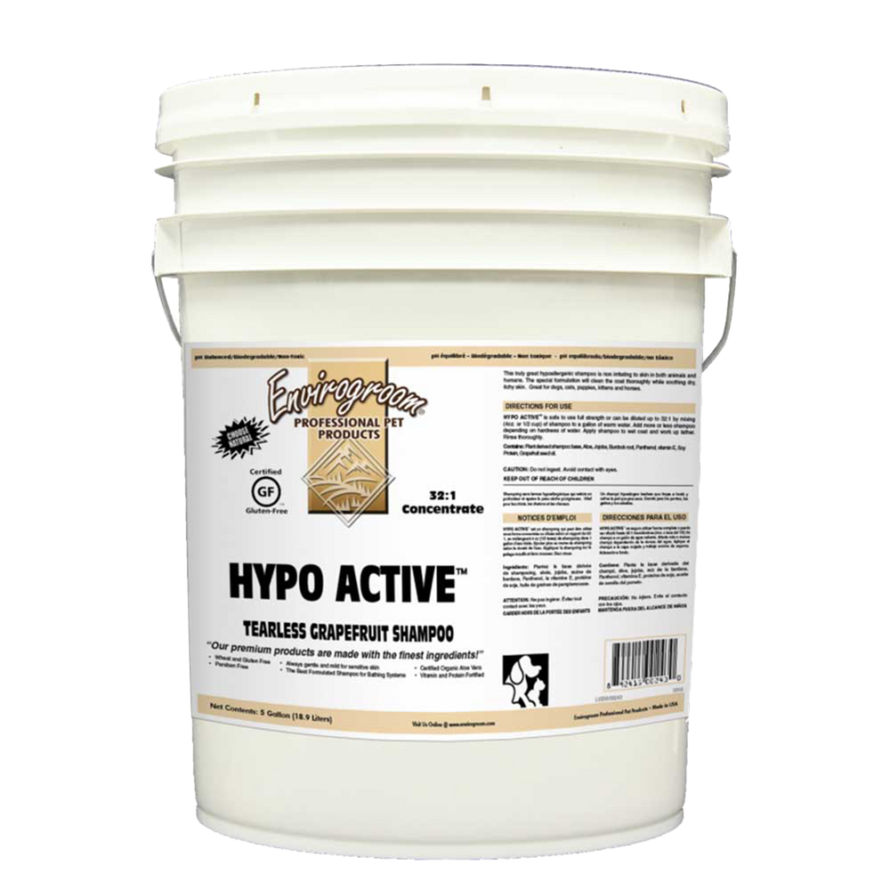 Hypo Active Shampoo Bucket by Envirogroom