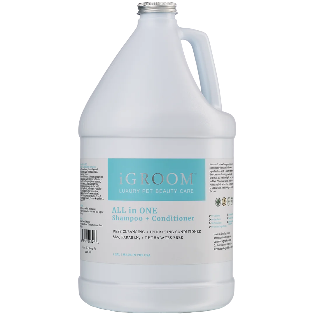 All-In-One Shampoo+Conditioner Gallon by iGroom