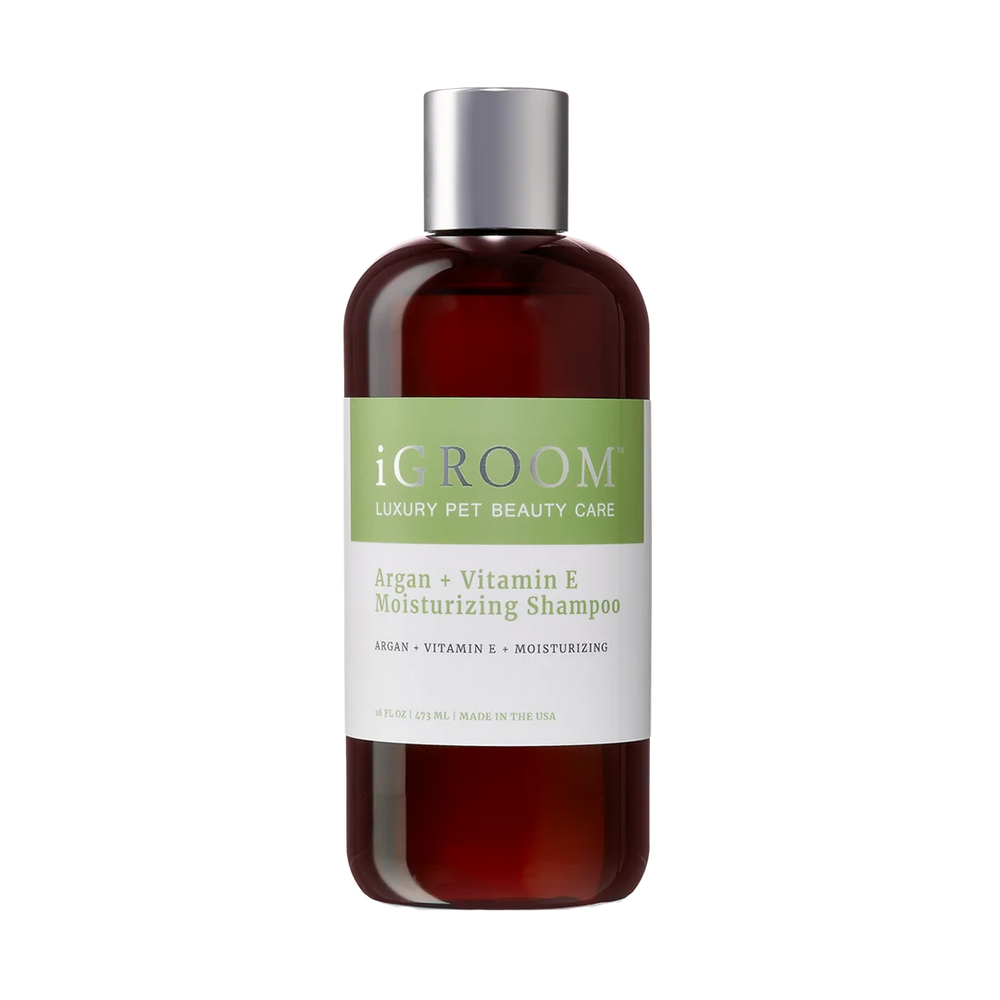 Argan and Vitamin E Shampoo 16oz by iGroom