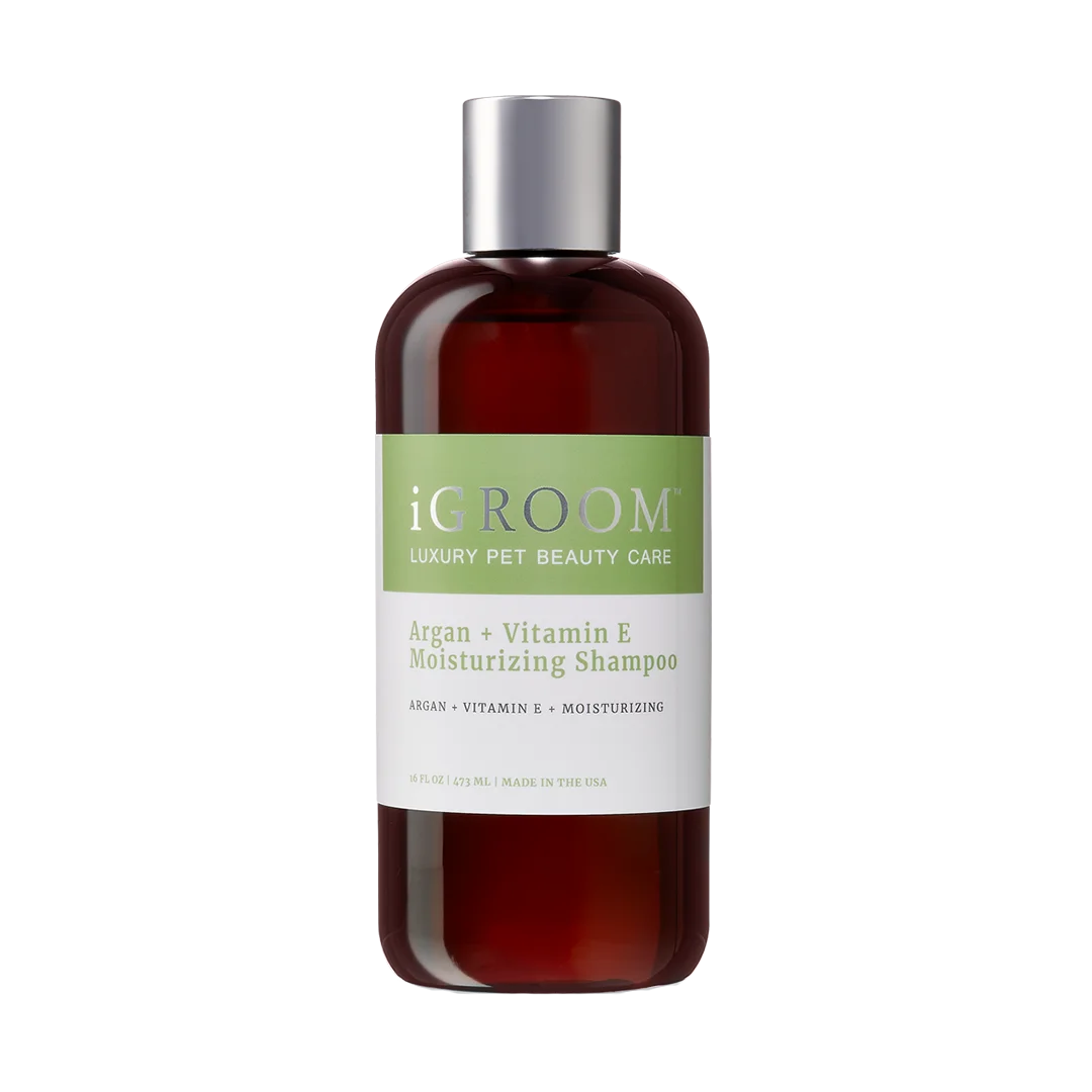 Argan and Vitamin E Shampoo 16oz by iGroom