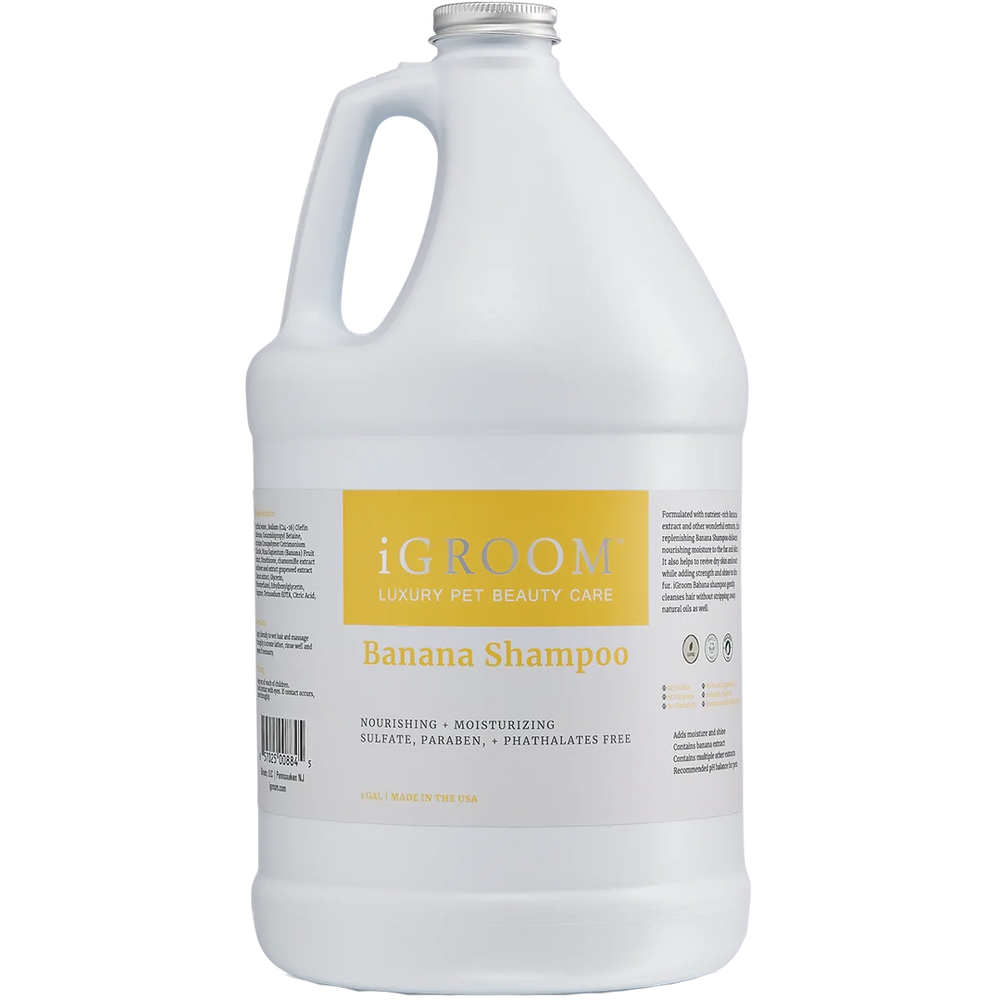 Banana Shampoo Gallon by iGroom