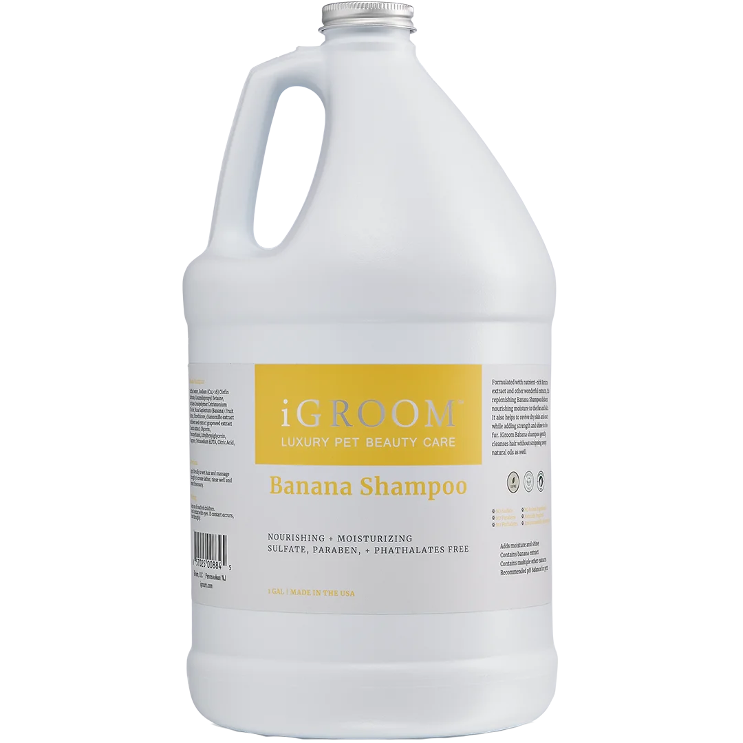 Banana Shampoo Gallon by iGroom