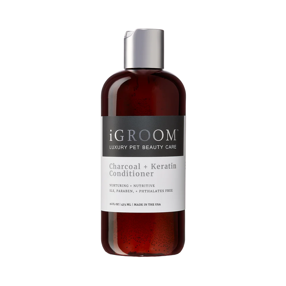 Charcoal and Keratin Conditioner 16oz by iGroom