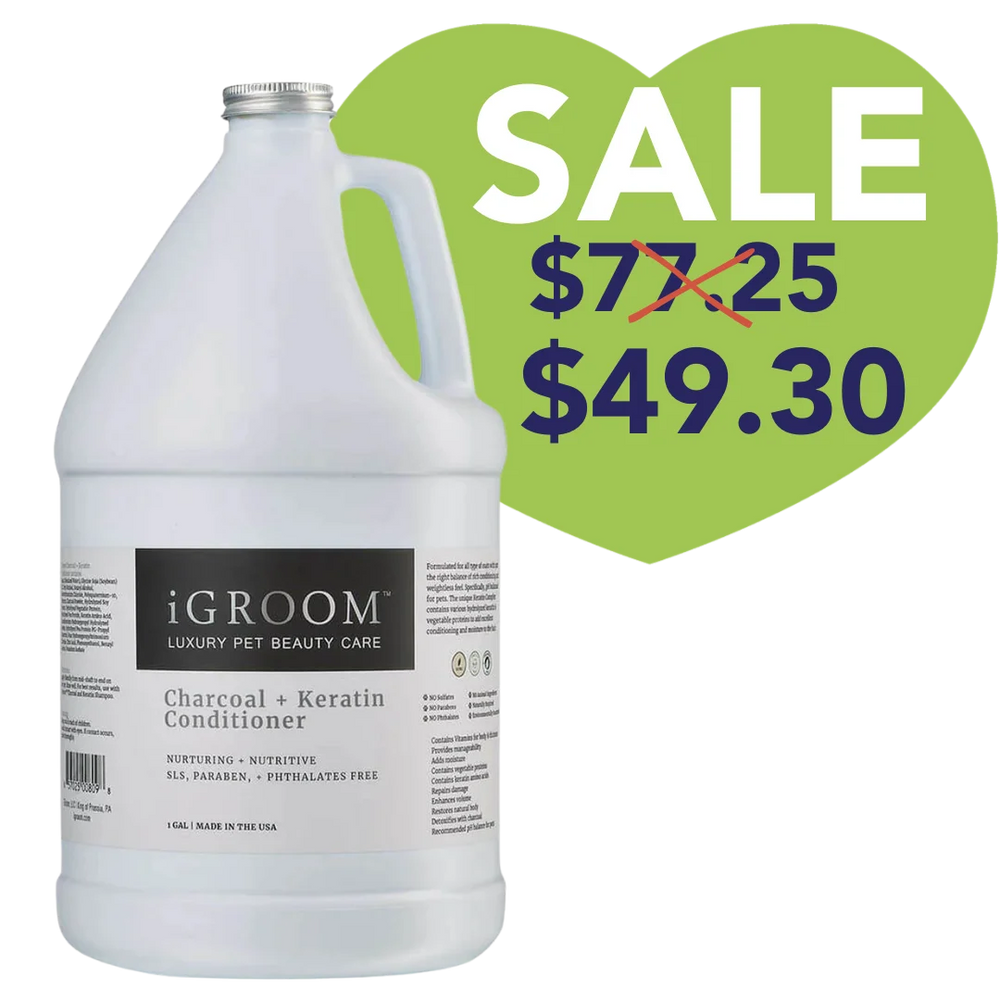 Charcoal and Keratin Conditioner Gallon by iGroom