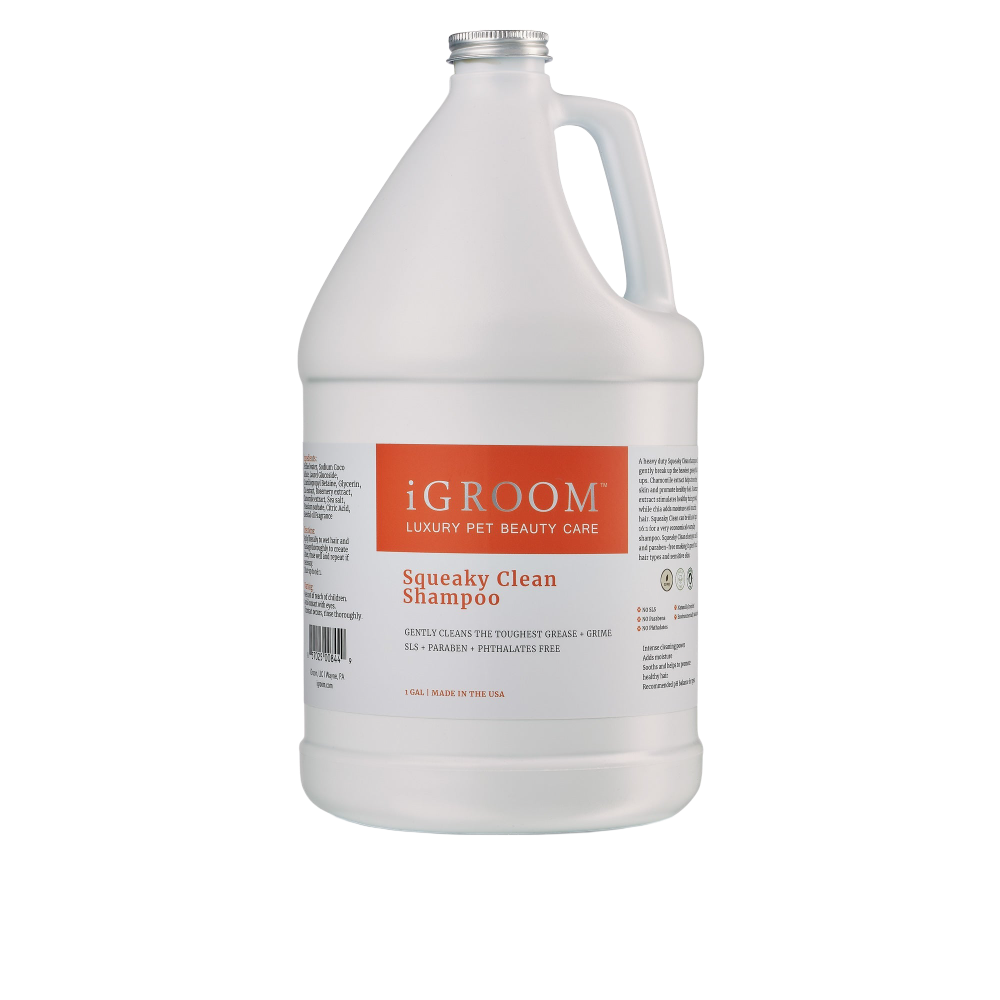 Squeaky Clean Shampoo Gallon by iGroom