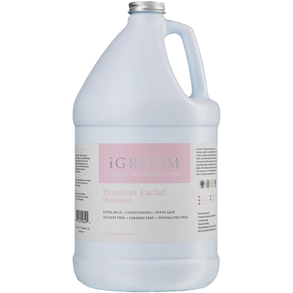 Tearless Facial Shampoo Gallon by iGroom