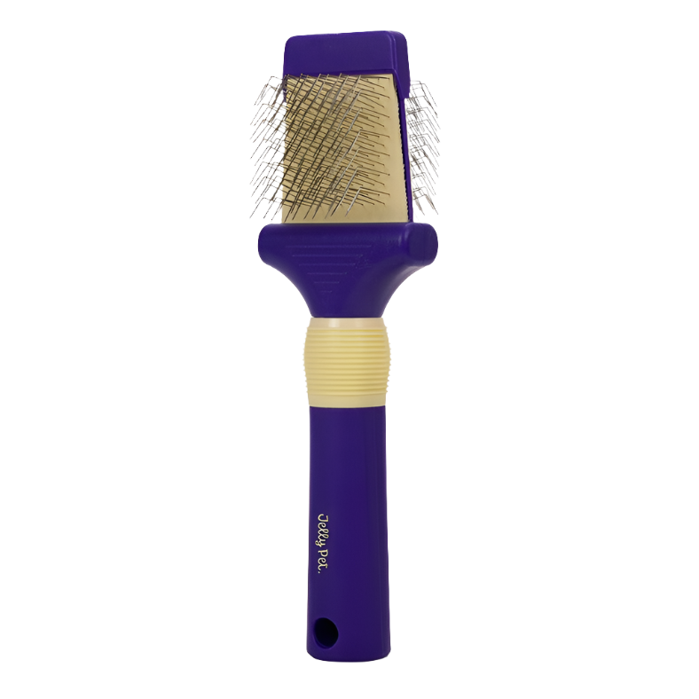 Small Double Sided Slicker Brush by Jelly Pet