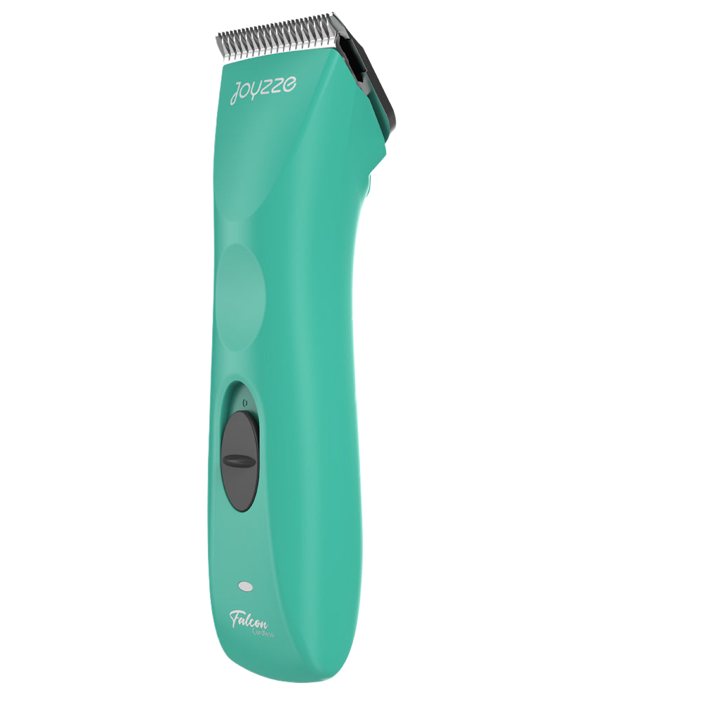 Falcon Teal Cordless Clipper with Free Bag by Joyzze