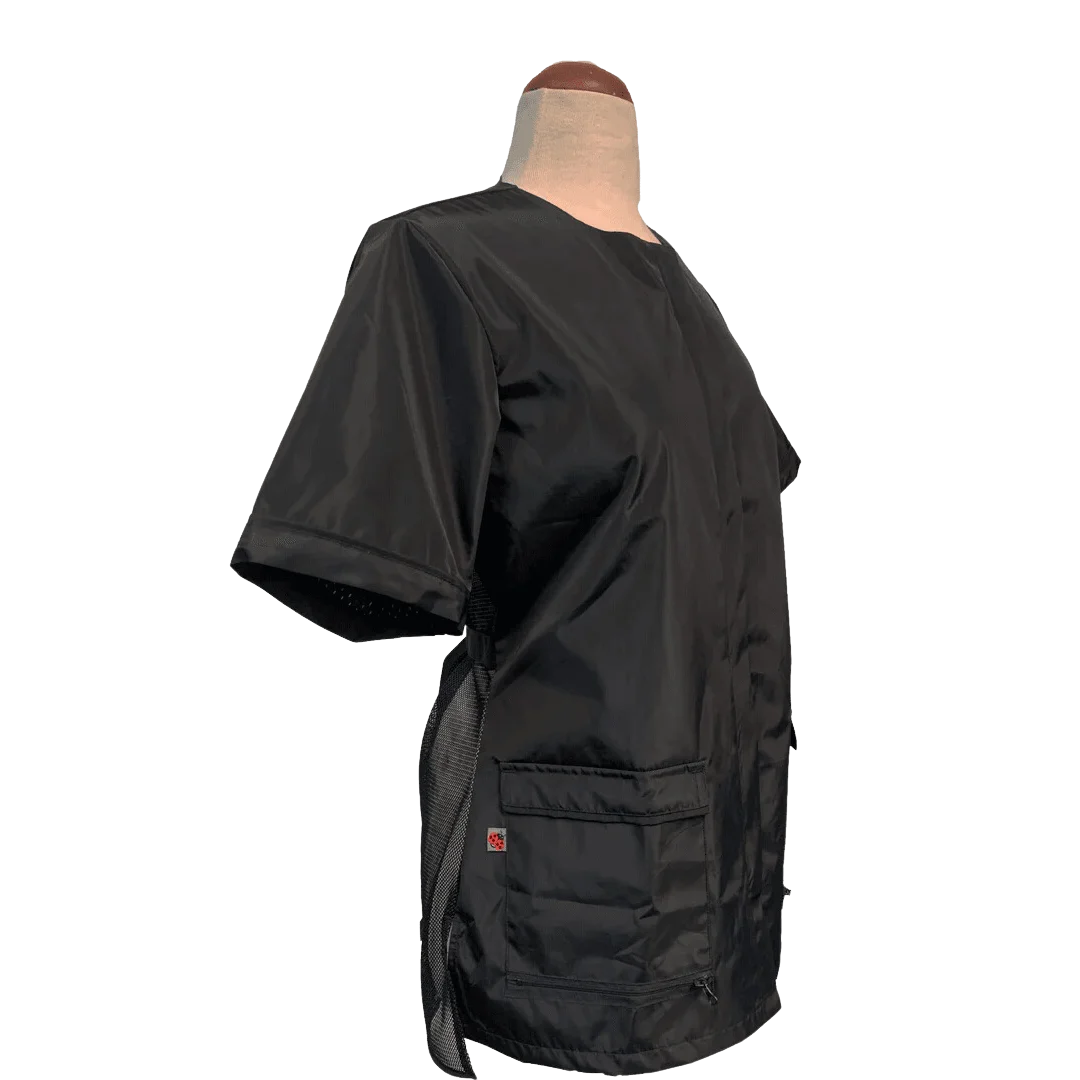 Black Classic Waterproof Jacket by Ladybird Line