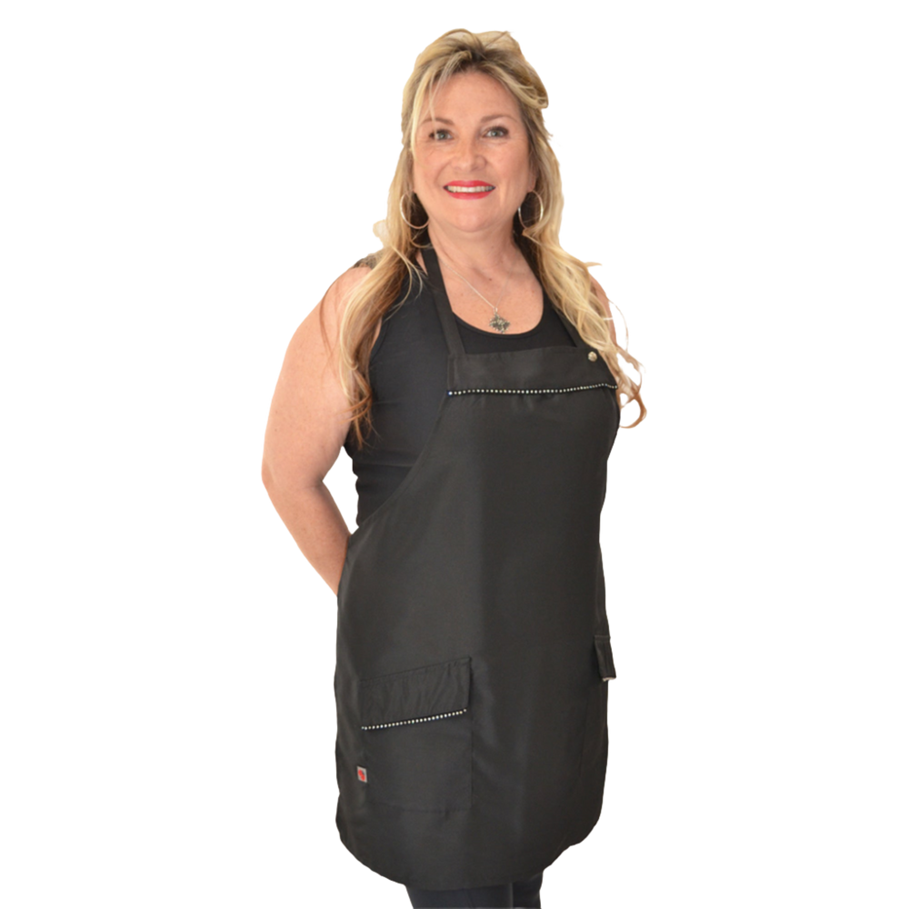 Sassy Stylist Rhinestone Apron by Ladybird Line