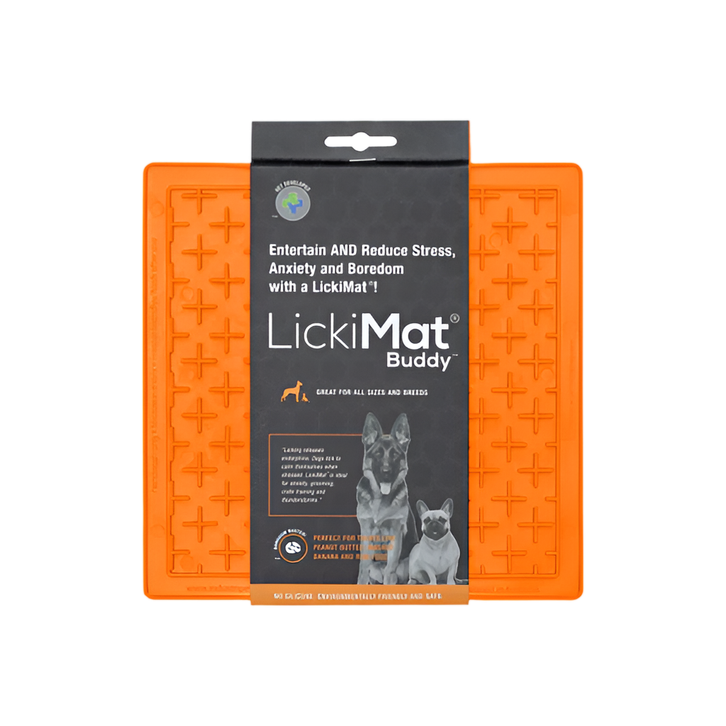 Buddy for Dogs Orange by LickiMat