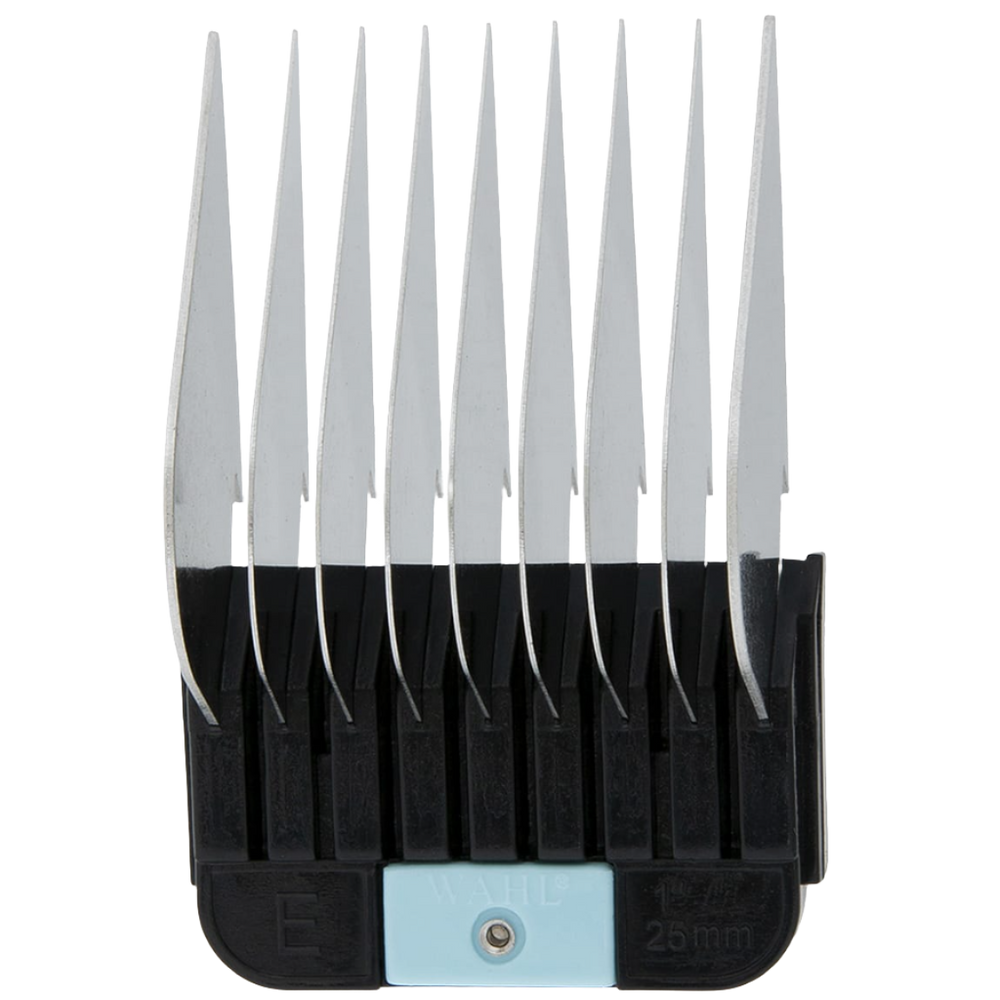 #E 1" 25mm Light Blue Snap-on Comb by Wahl