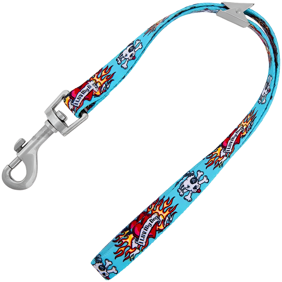 15" Luv My Dawg Blue Grooming Loop by Loop Dawgy Dawg