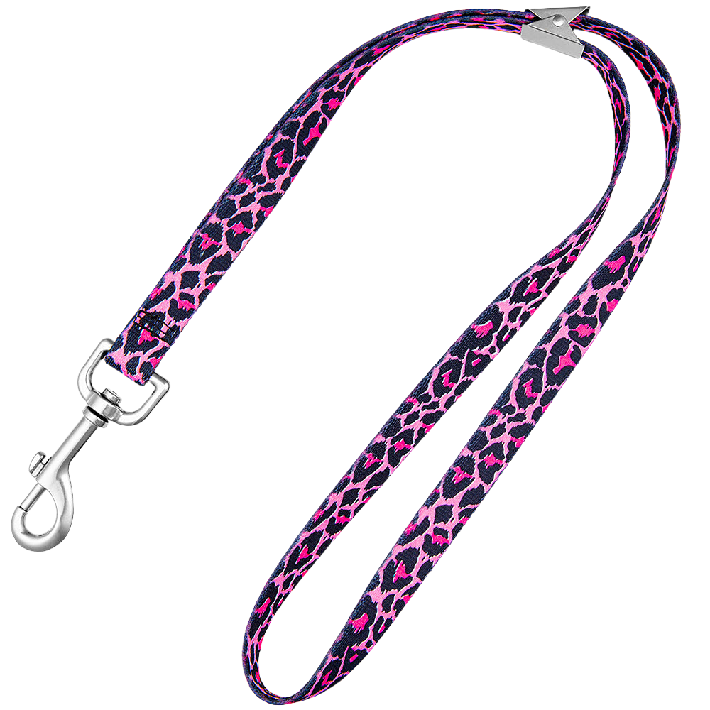 20" Pink Leopard Grooming Loop by Loop Dawgy Dawg