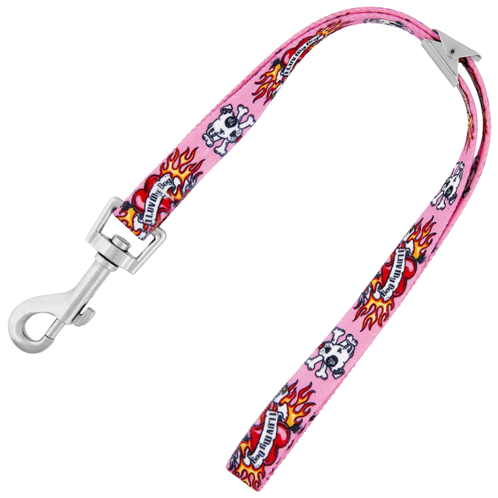 15" Luv My Dawg Pink Grooming Loop by Loop Dawgy Dawg