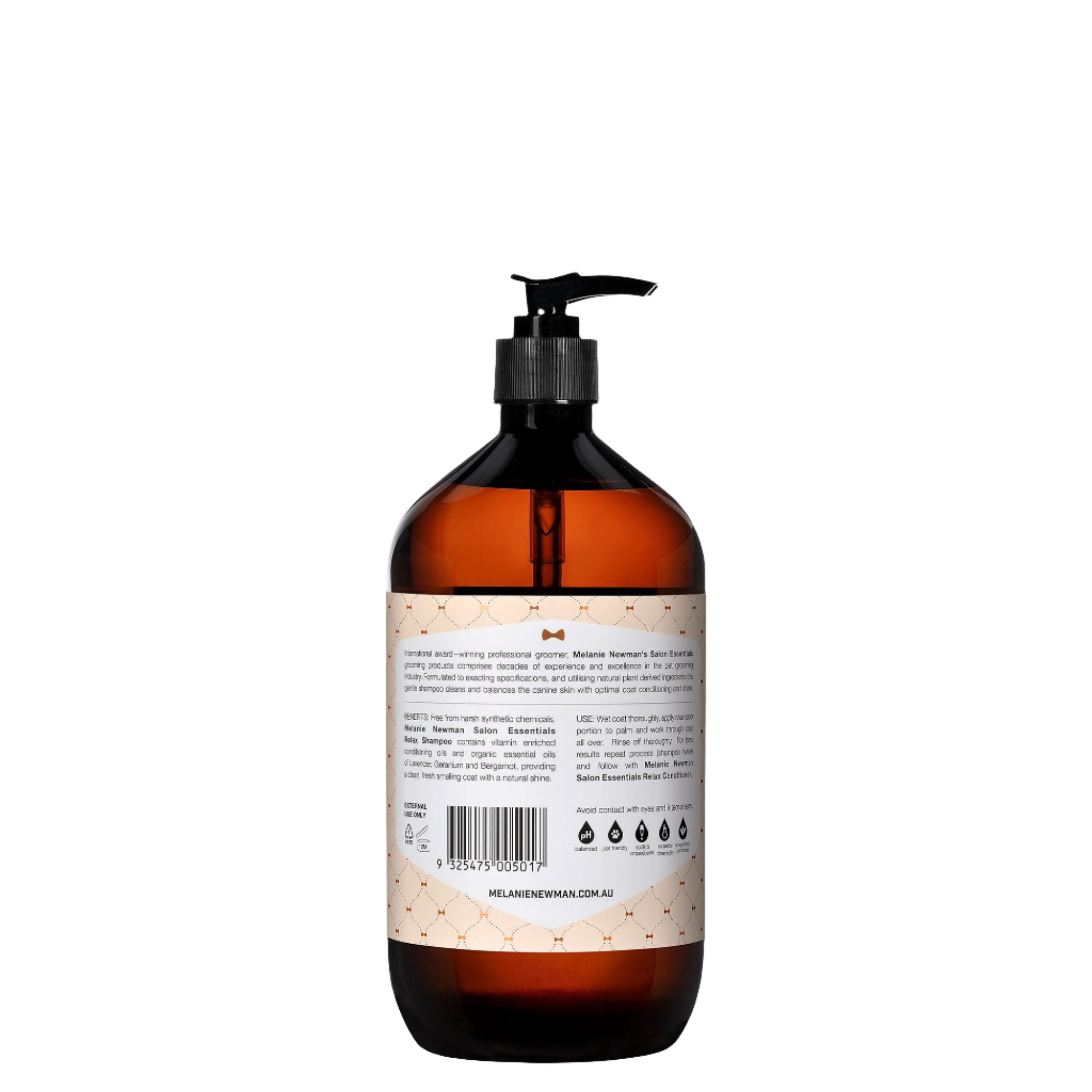 Relax Shampoo 1L by Melanie Newman