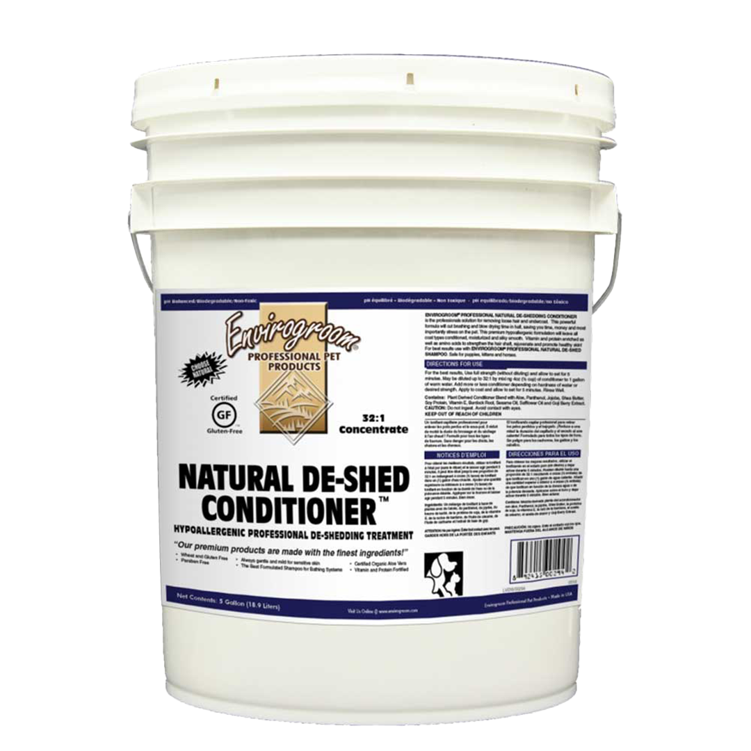 Natural De-shed Conditioner Bucket by Envirogroom