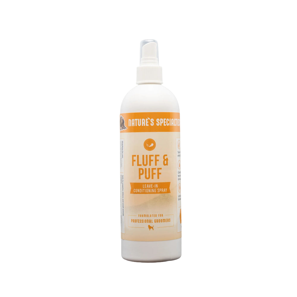 Fluff & Puff Re-moisturizing Spray 16oz by Nature's Specialties