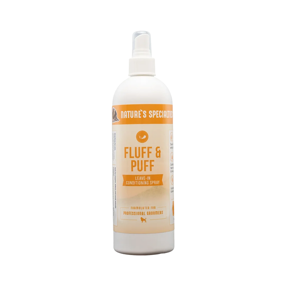 Fluff & Puff Re-moisturizing Spray 16oz by Nature's Specialties