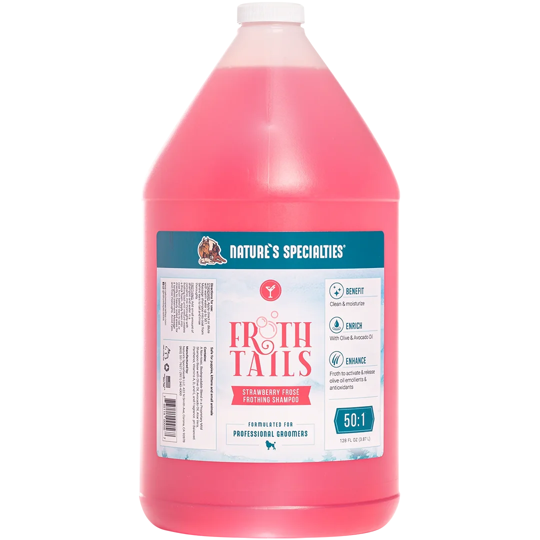 Frothtails Strawberry Frose Shampoo Gallon by Nature's Specialties