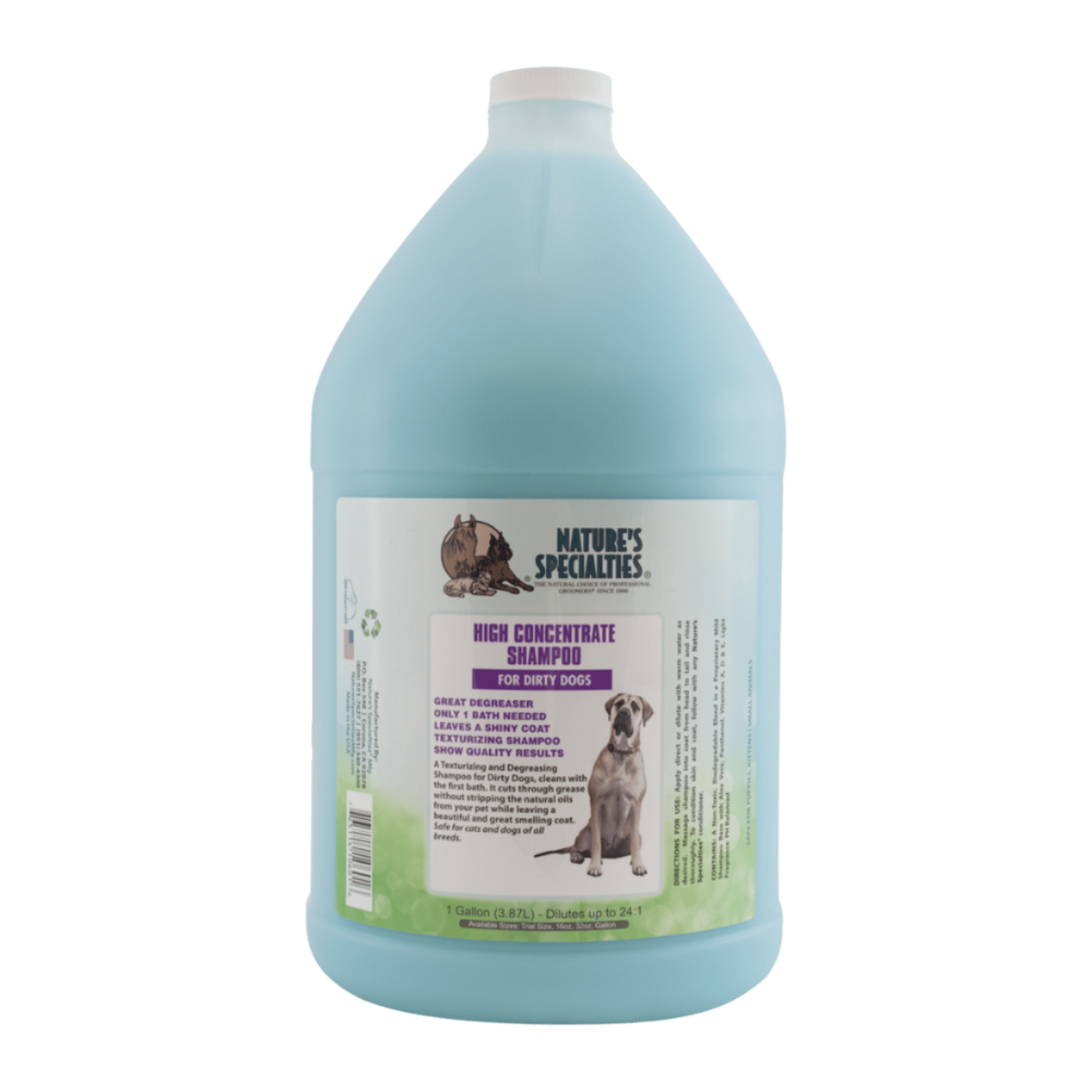 High Concentrate Dirty Dog Shampoo Gallon by Nature's Specialties