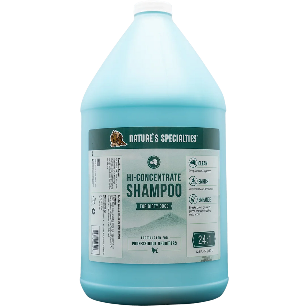 High Concentrate Dirty Dog Shampoo Gallon by Nature's Specialties