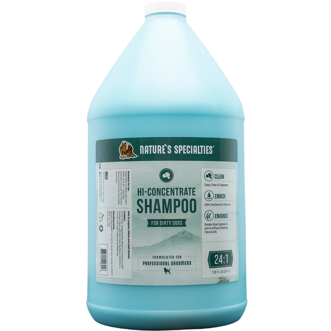 High Concentrate Dirty Dog Shampoo Gallon by Nature's Specialties