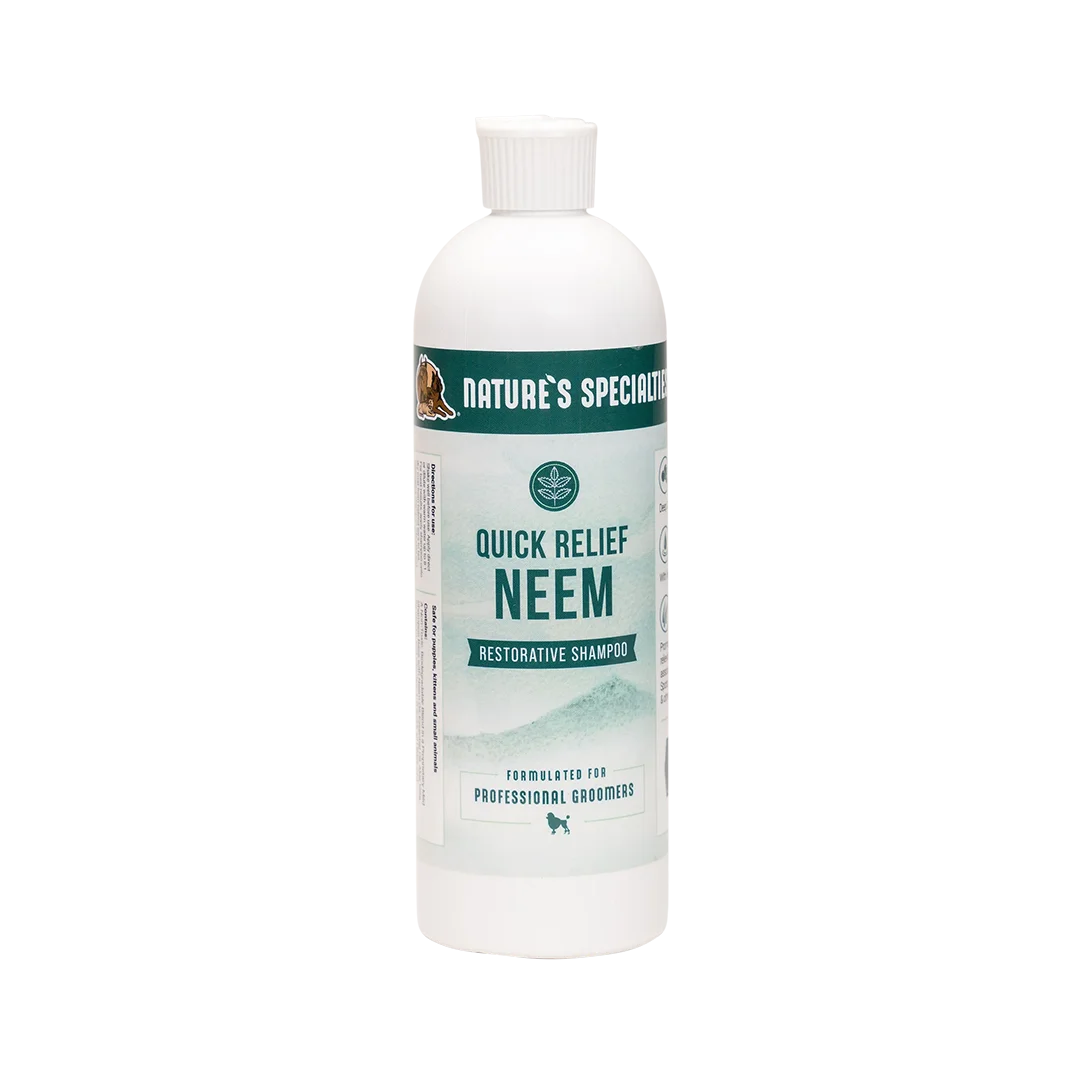 Quick Relief Neem Shampoo 16oz by Nature's Specialties