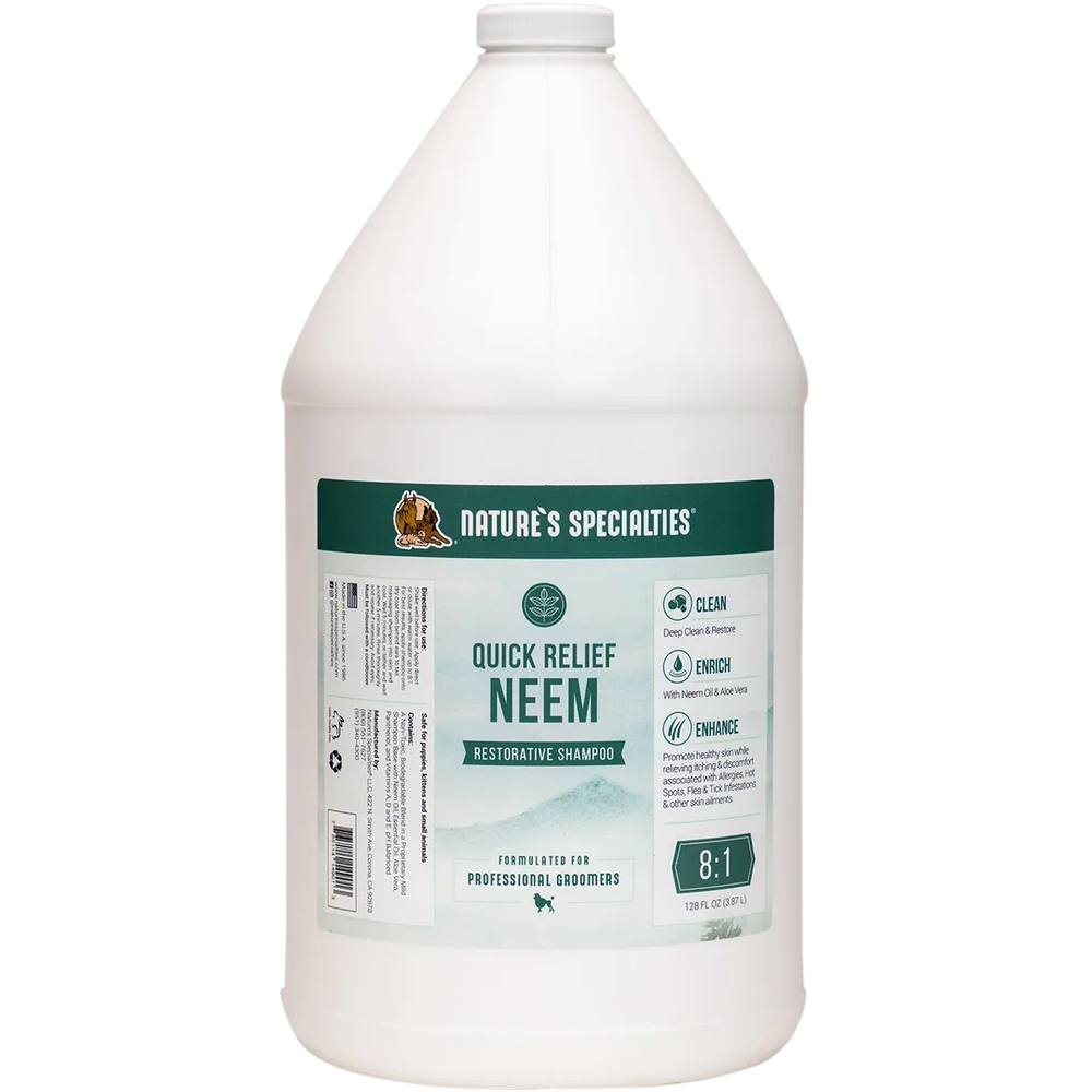 Quick Relief Neem Shampoo Gallon by Nature's Specialties