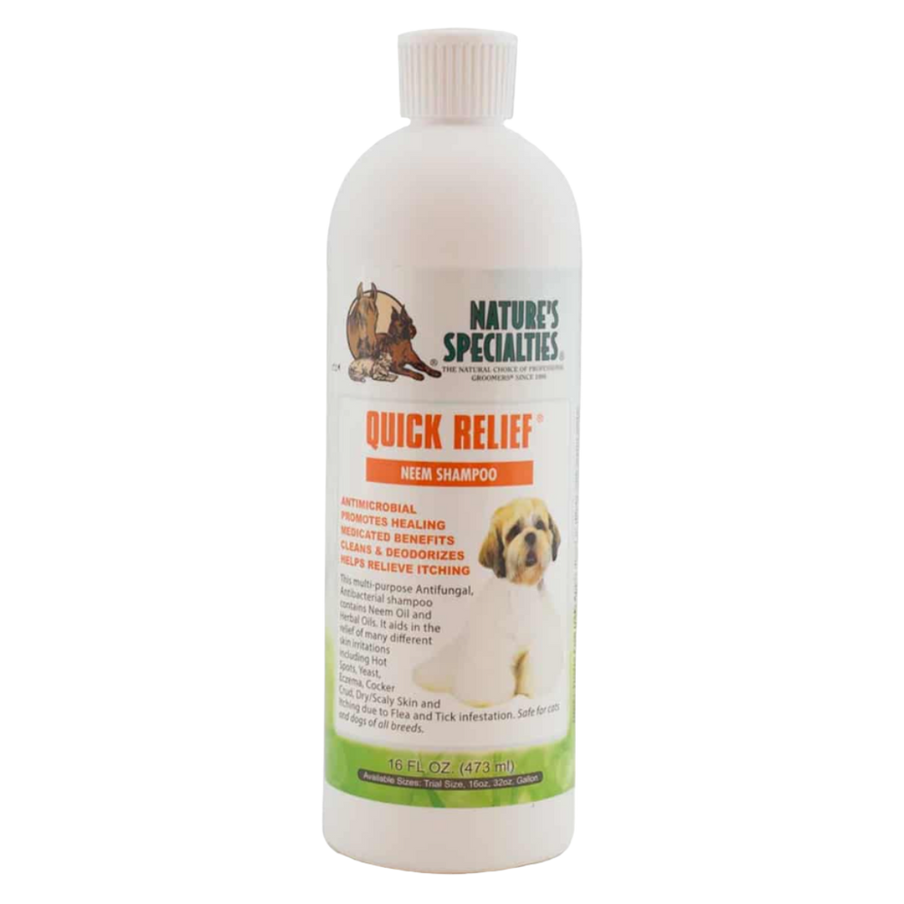 Quick Relief Neem Shampoo 16oz by Nature's Specialties