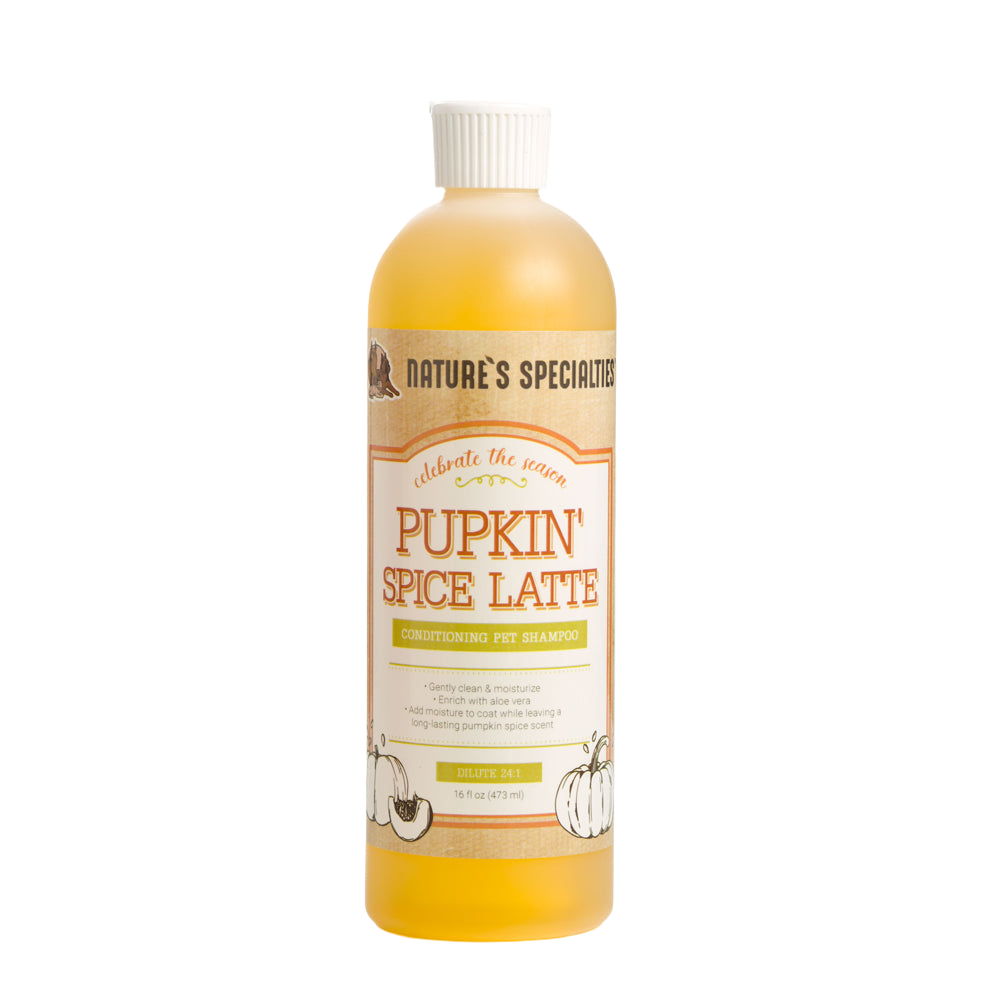 Pupkin Spice Latte Shampoo 16oz by Nature's Specialties